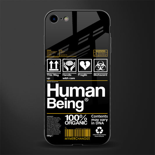 human being label phone cover for iphone se 2020