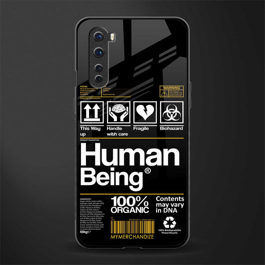 human being label phone cover for oneplus nord ac2001