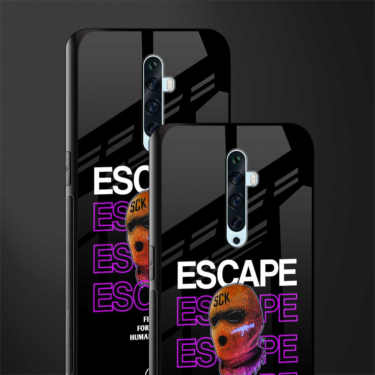 human rights glass case for oppo reno 2f