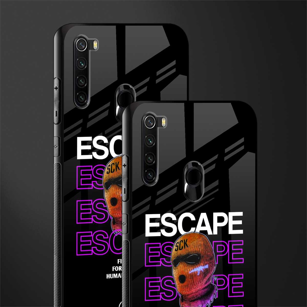 human rights glass case for redmi note 8