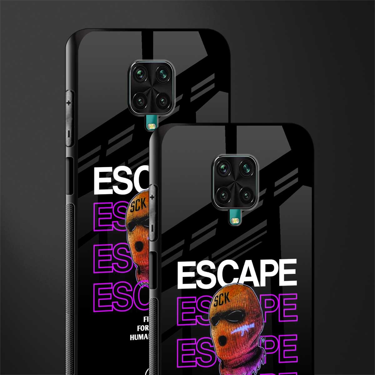 human rights glass case for redmi note 9 pro max
