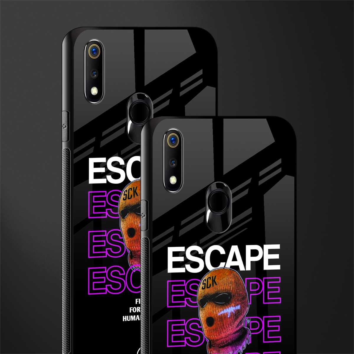 human rights glass case for realme 3 pro
