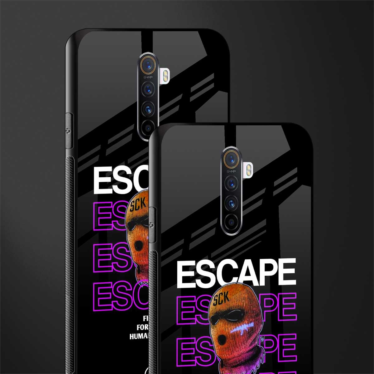 human rights glass case for realme x2 pro