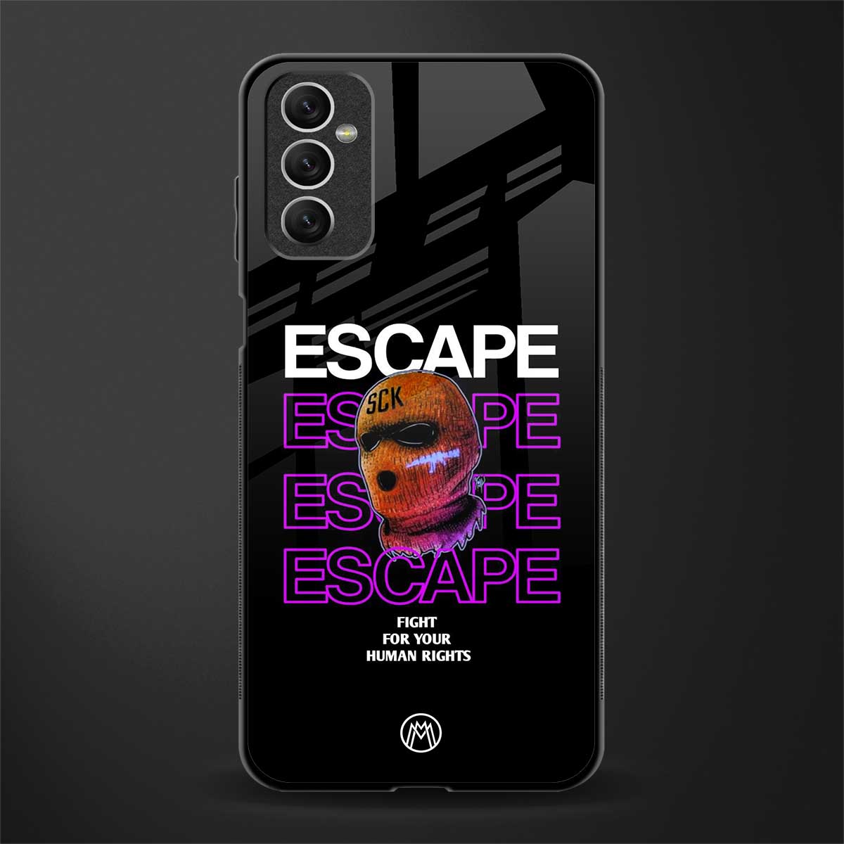 human rights glass case for samsung galaxy m52 5g