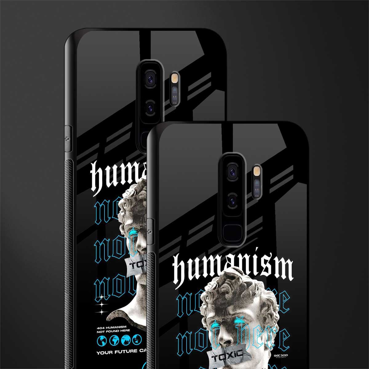 humanism not here glass case for samsung galaxy s9 plus image-2