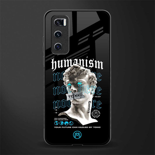 humanism not here glass case for vivo v20 se image