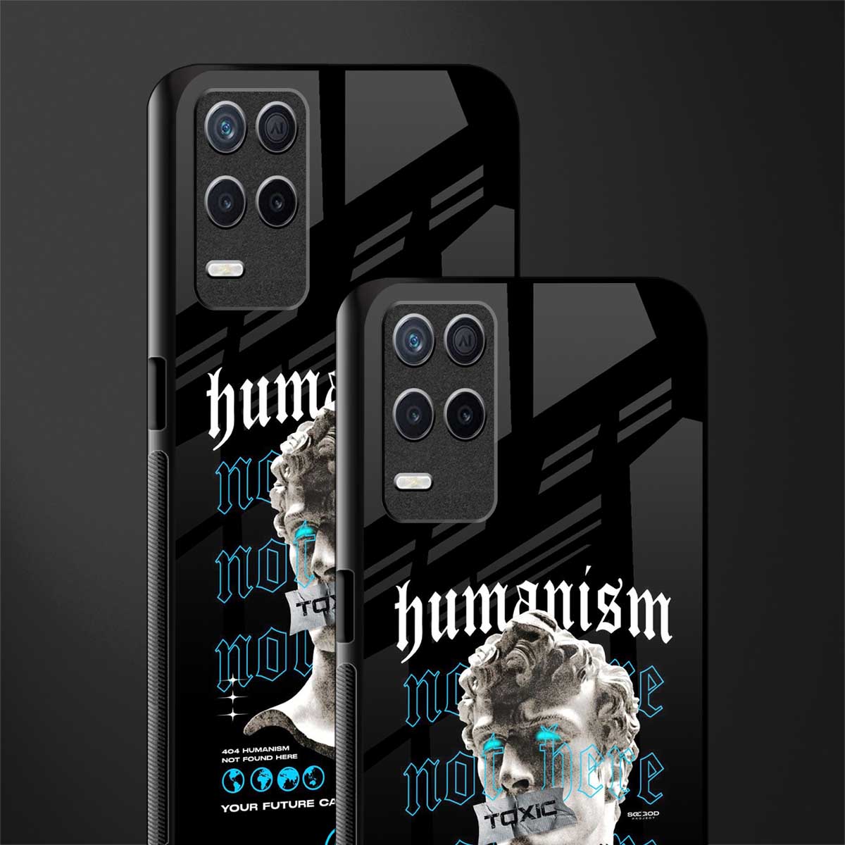 humanism not here glass case for realme narzo 30 5g image-2