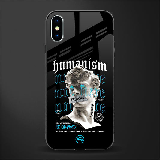 humanism not here glass case for iphone x image