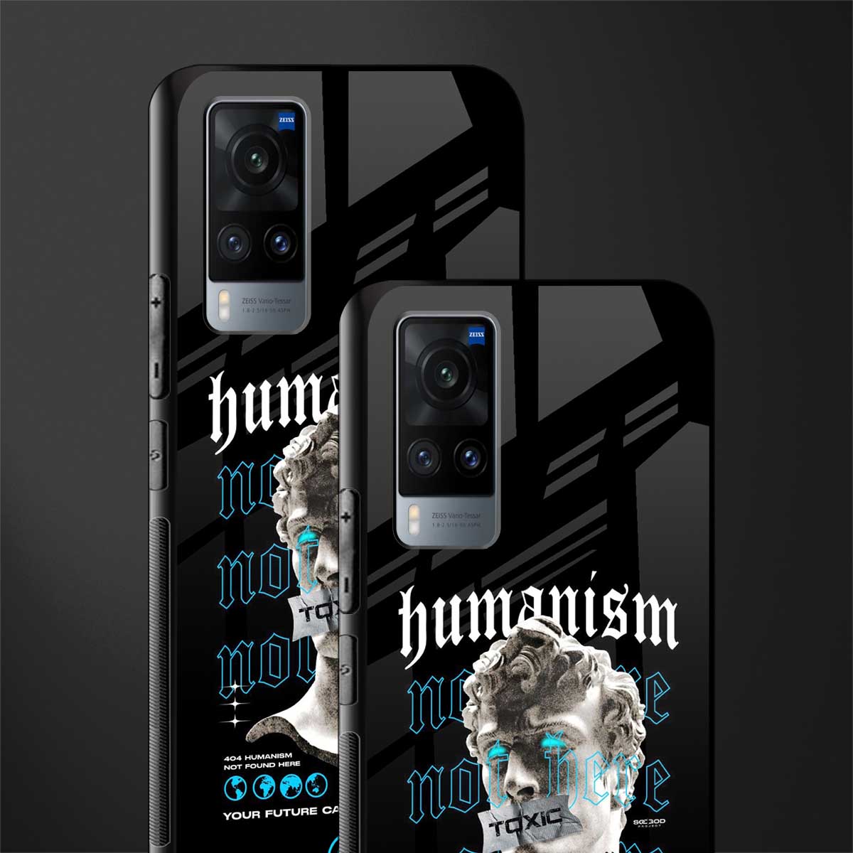 humanism not here glass case for vivo x60 image-2