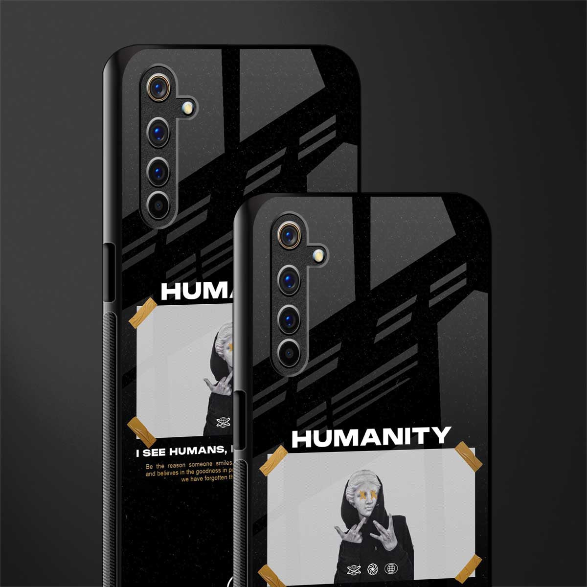 humans but no humanity glass case for realme 6i image-2