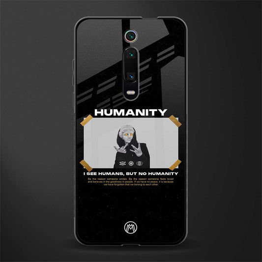 humans but no humanity glass case for redmi k20 image