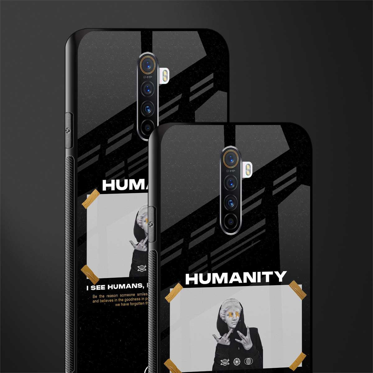 humans but no humanity glass case for realme x2 pro image-2