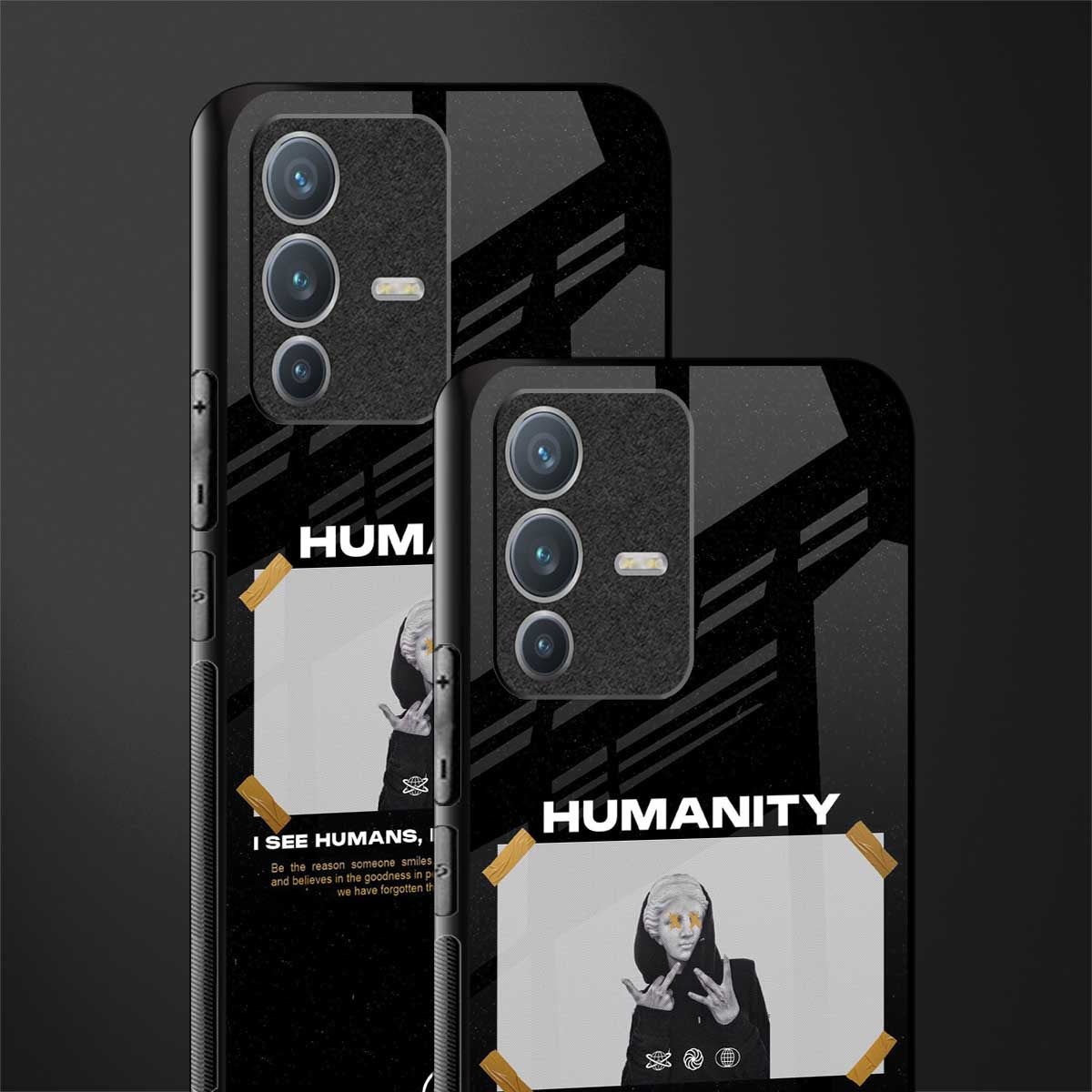 humans but no humanity glass case for vivo v23 pro 5g image-2