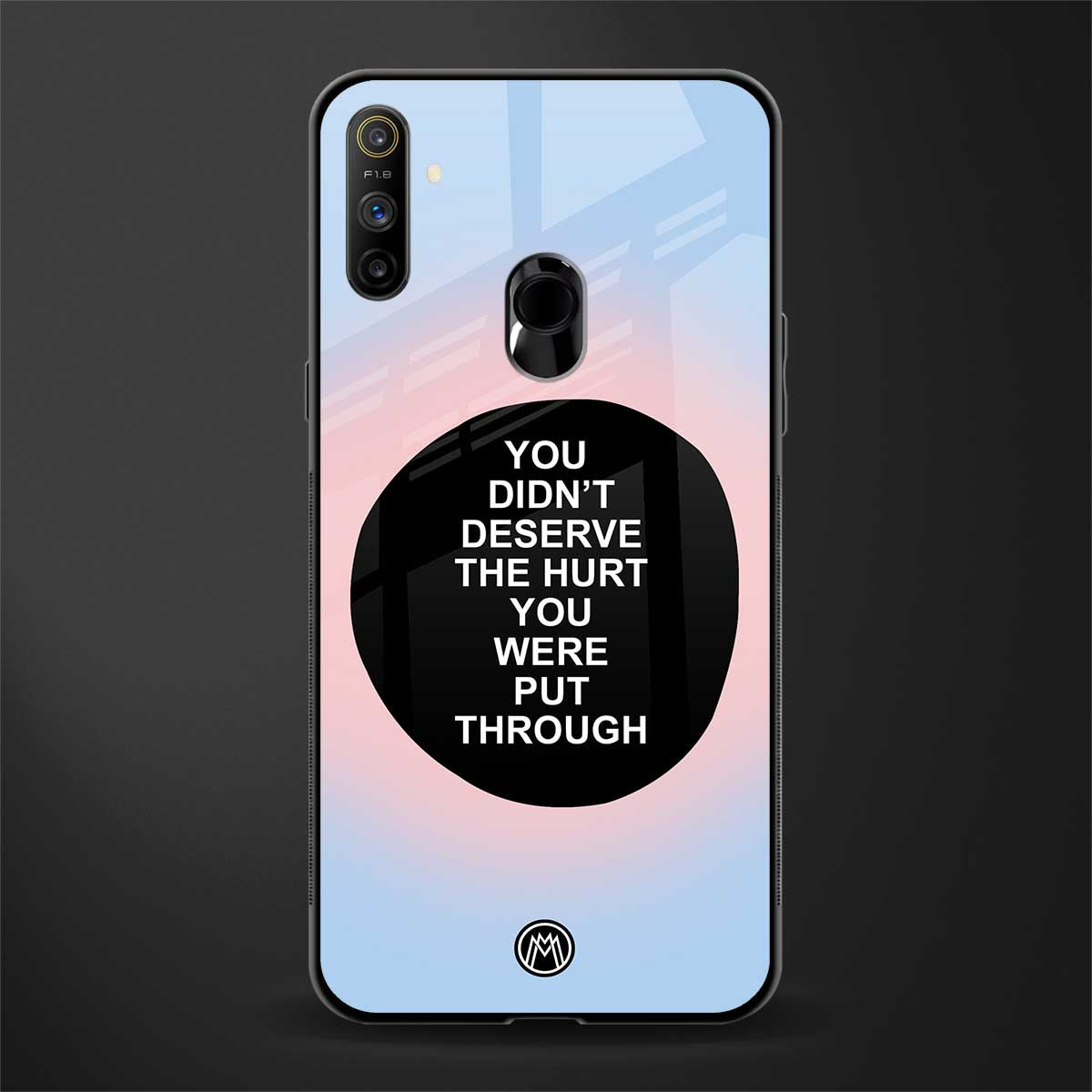 hurt glass case for realme narzo 20a image