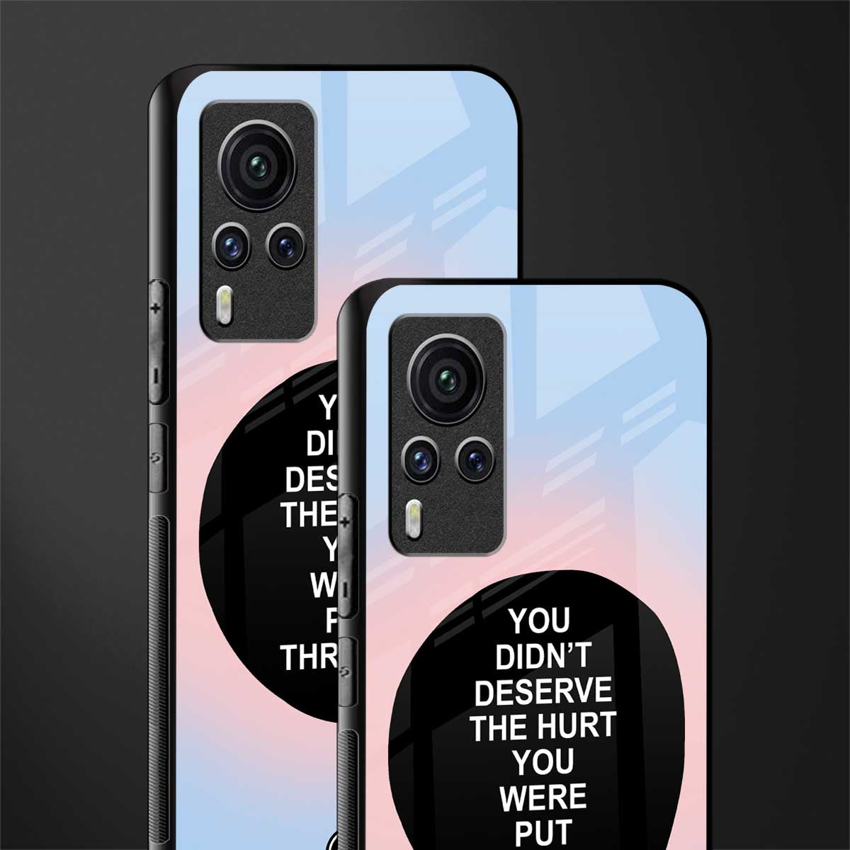 hurt glass case for vivo x60 pro image-2