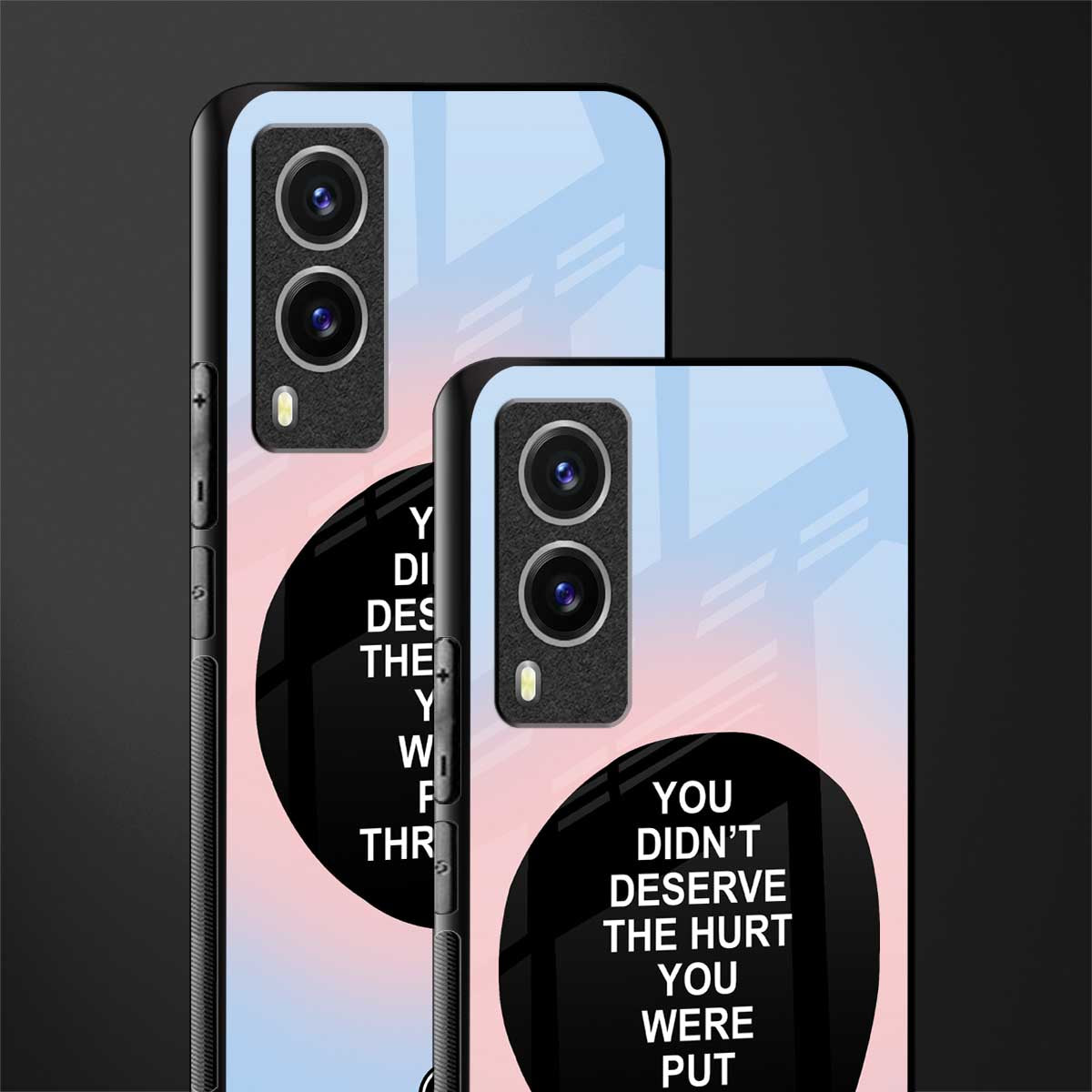hurt glass case for vivo v21e 5g image-2
