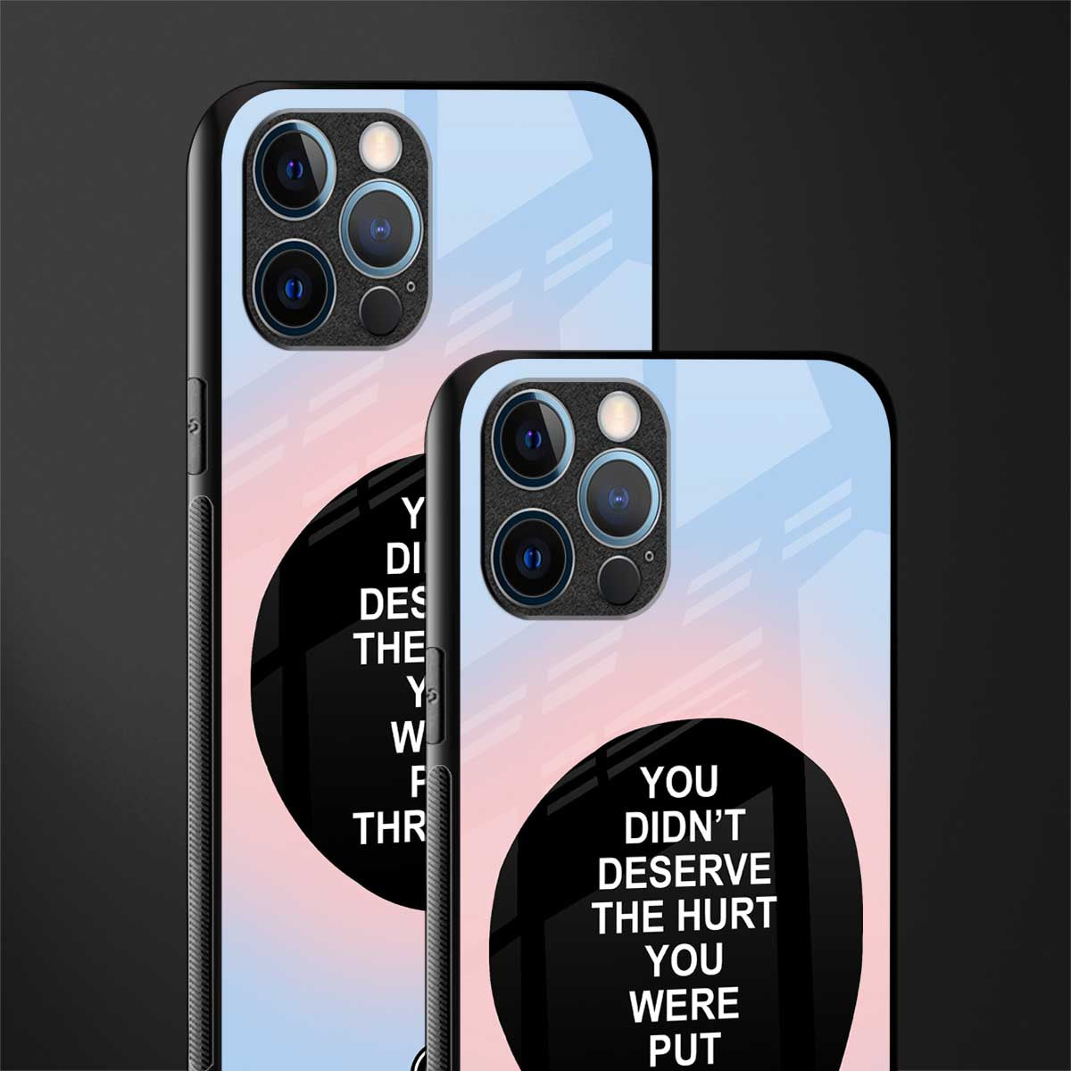 hurt glass case for iphone 12 pro max image-2