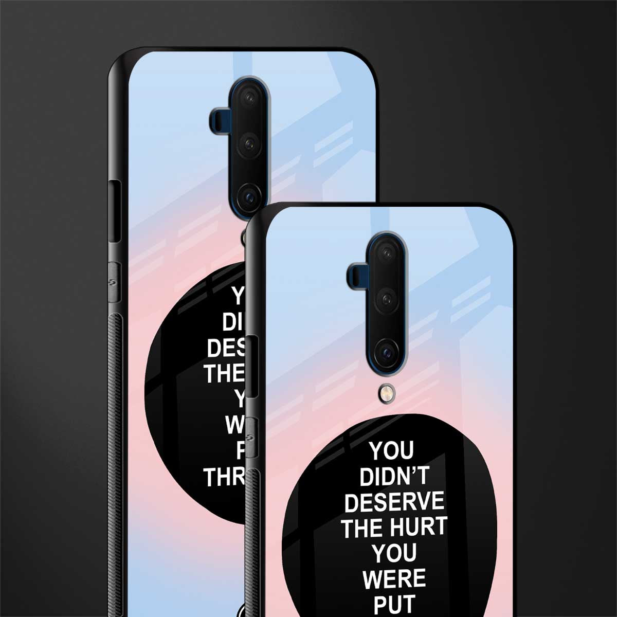 hurt glass case for oneplus 7t pro image-2