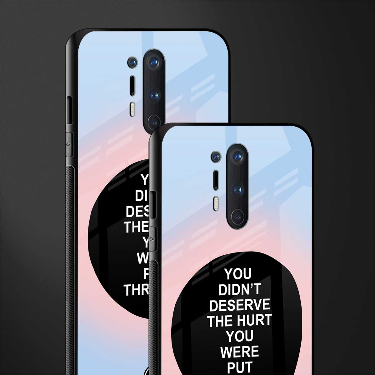 hurt glass case for oneplus 8 pro image-2