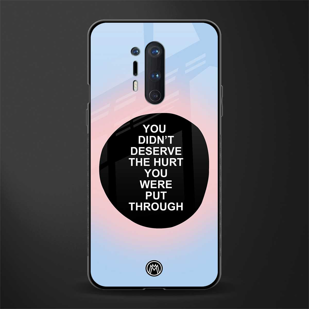 hurt glass case for oneplus 8 pro image