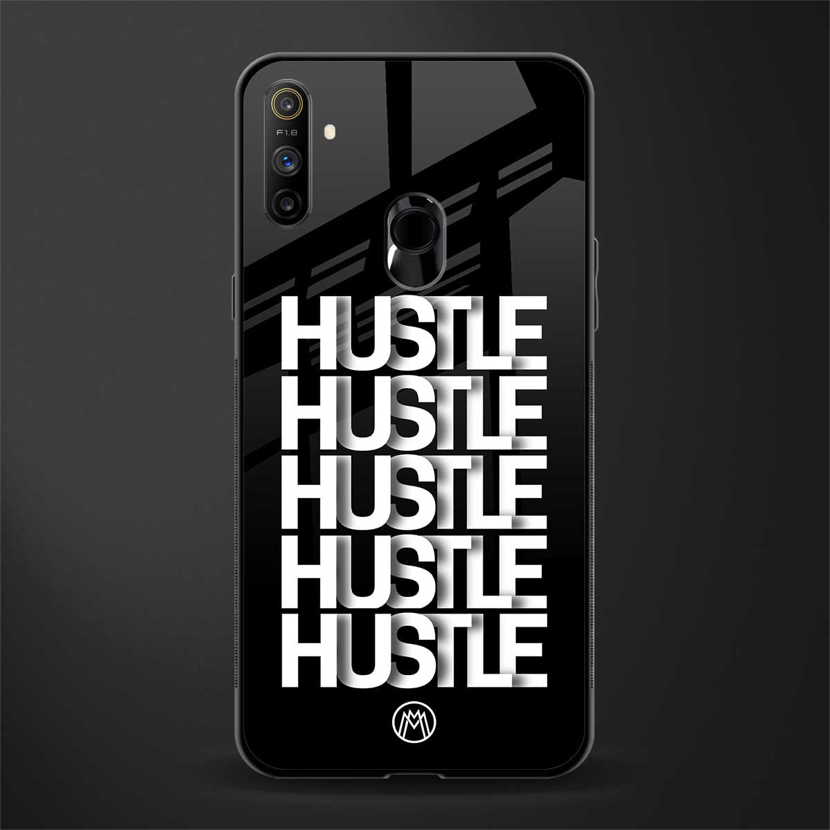 hustle glass case for realme narzo 20a image