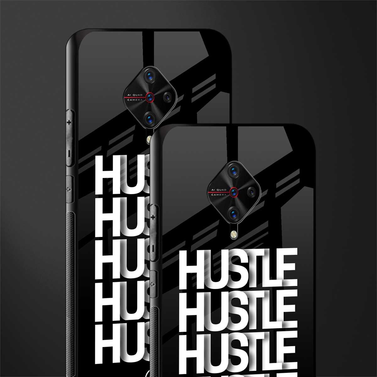 hustle glass case for vivo s1 pro image-2