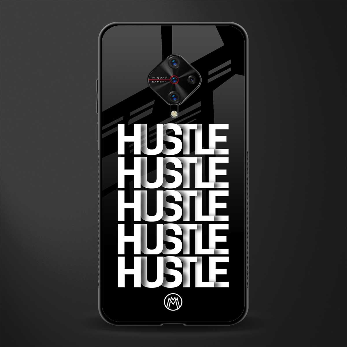 hustle glass case for vivo s1 pro image