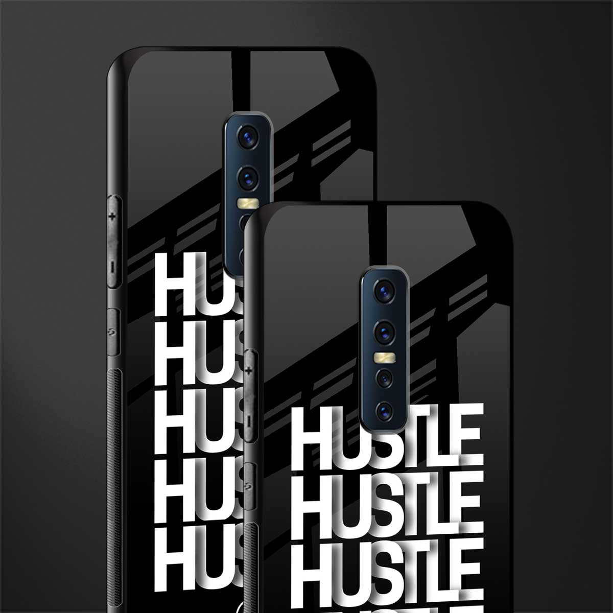 hustle glass case for vivo v17 pro image-2