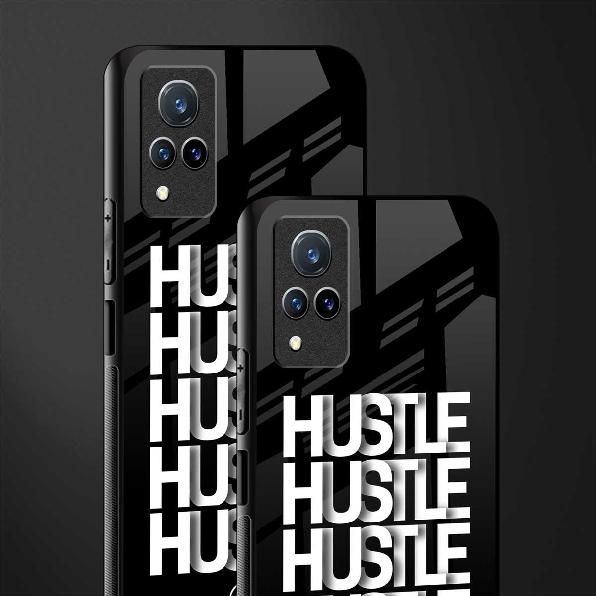 hustle glass case for vivo v21 5g image-2