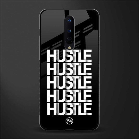 hustle glass case for oneplus 8 image