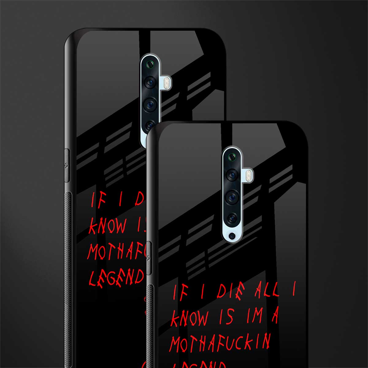 i am a legend glass case for oppo reno 2f
