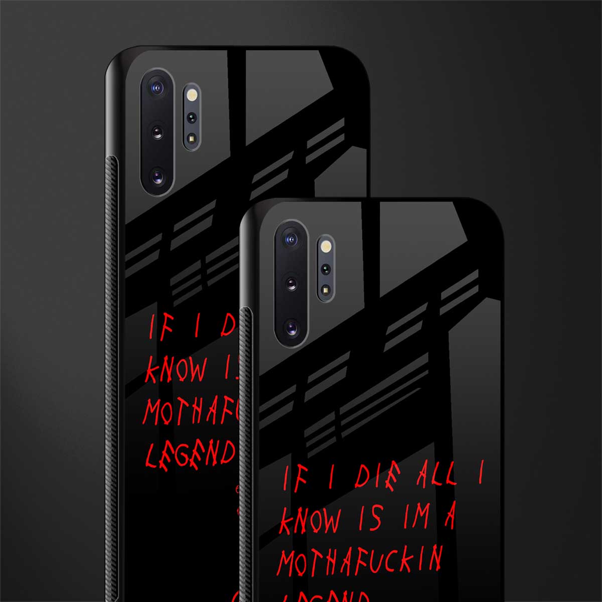 i am a legend glass case for samsung galaxy note 10 plus