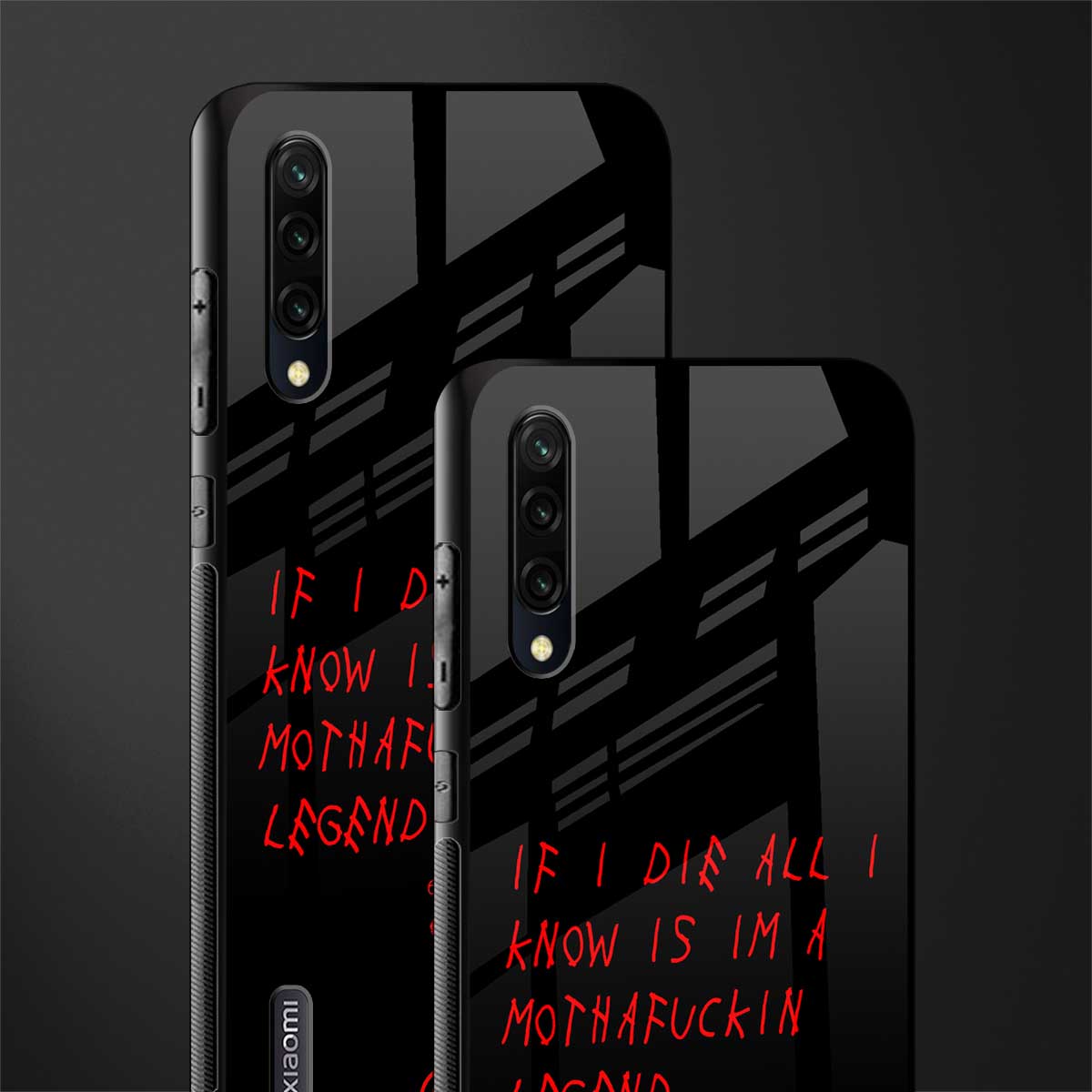 i am a legend glass case for mi a3 redmi a3