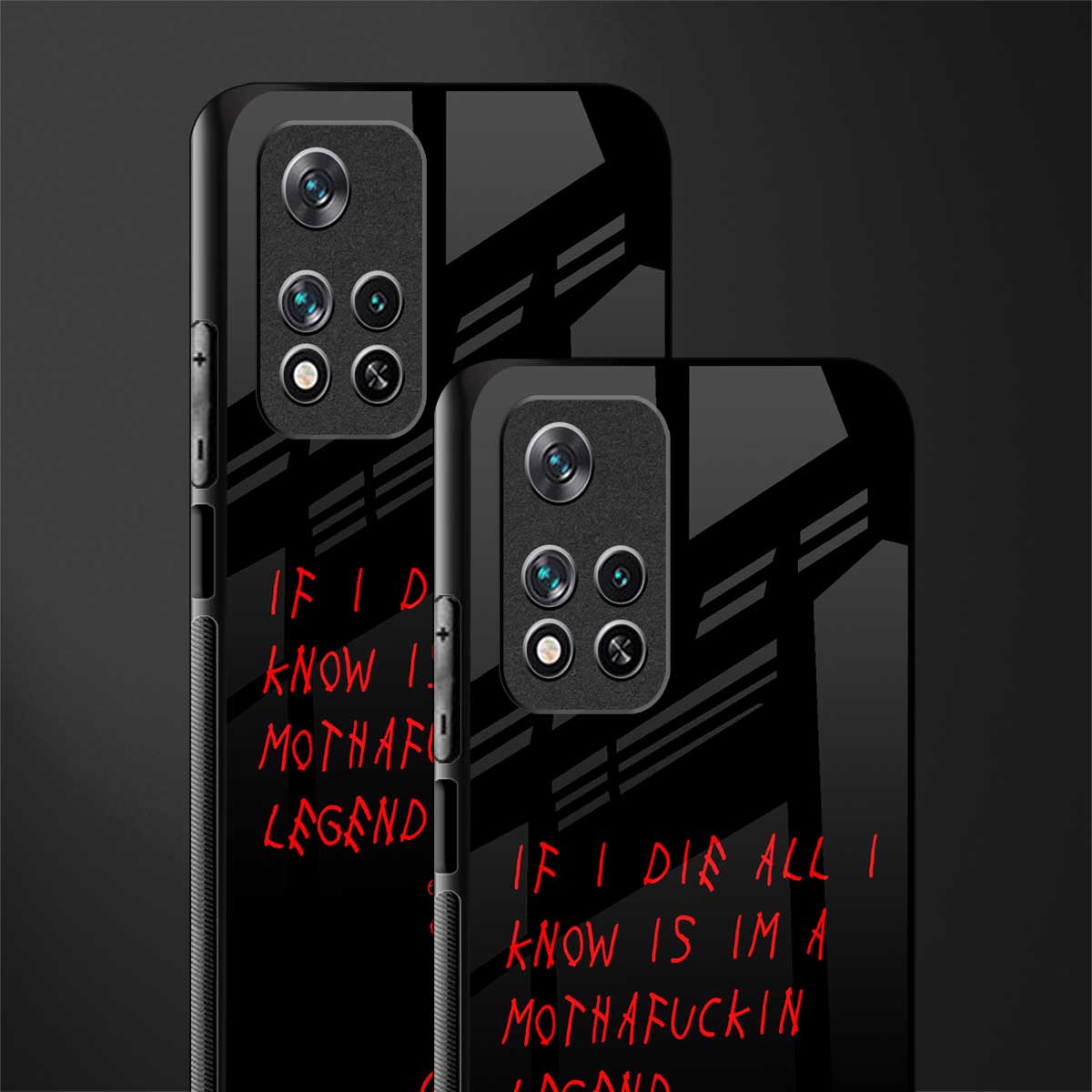 i am a legend glass case for xiaomi 11i 5g