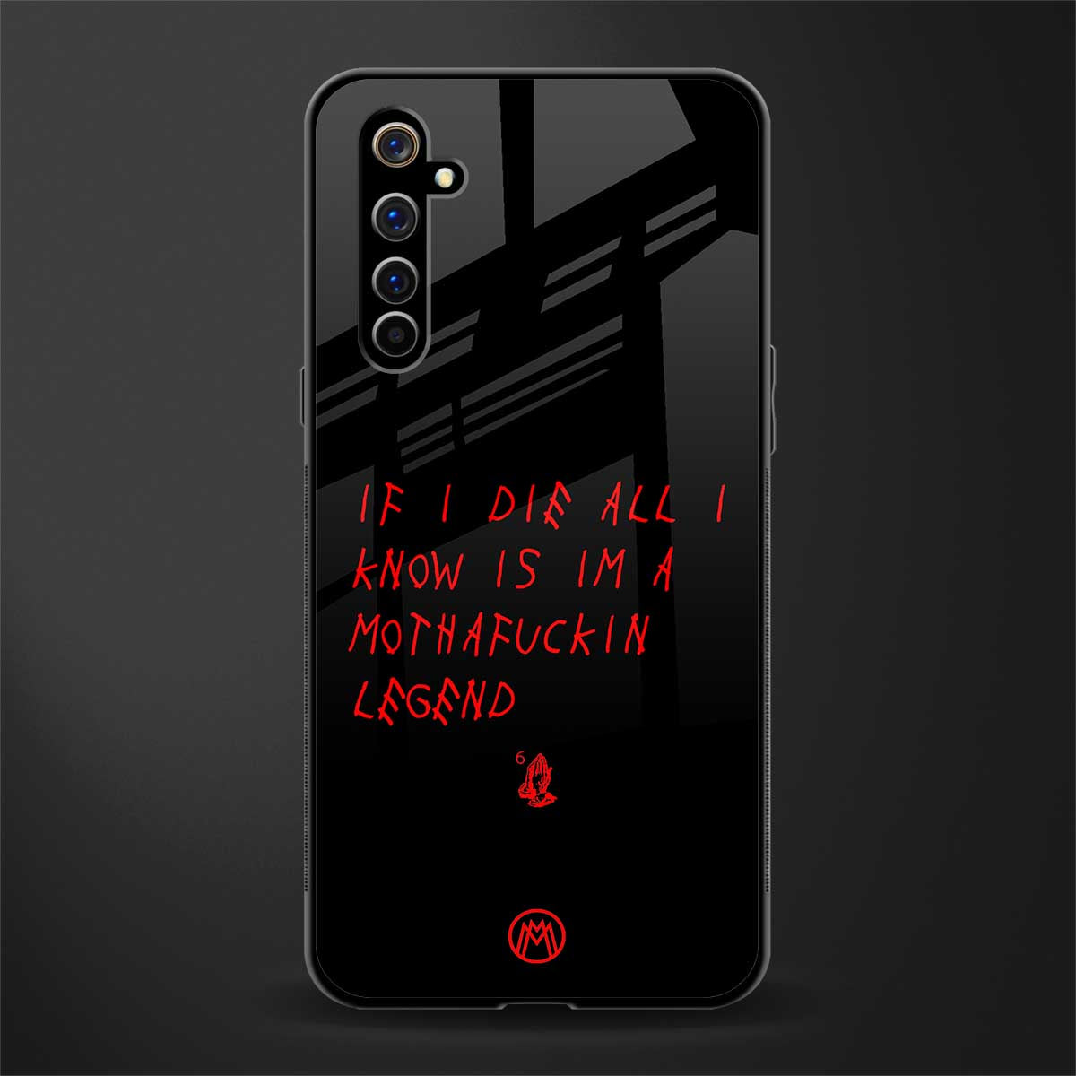 i am a legend glass case for realme x50 pro