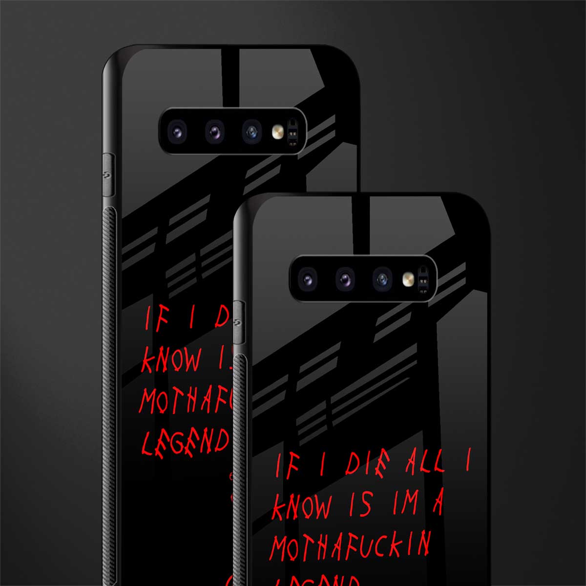 i am a legend glass case for samsung galaxy s10 plus