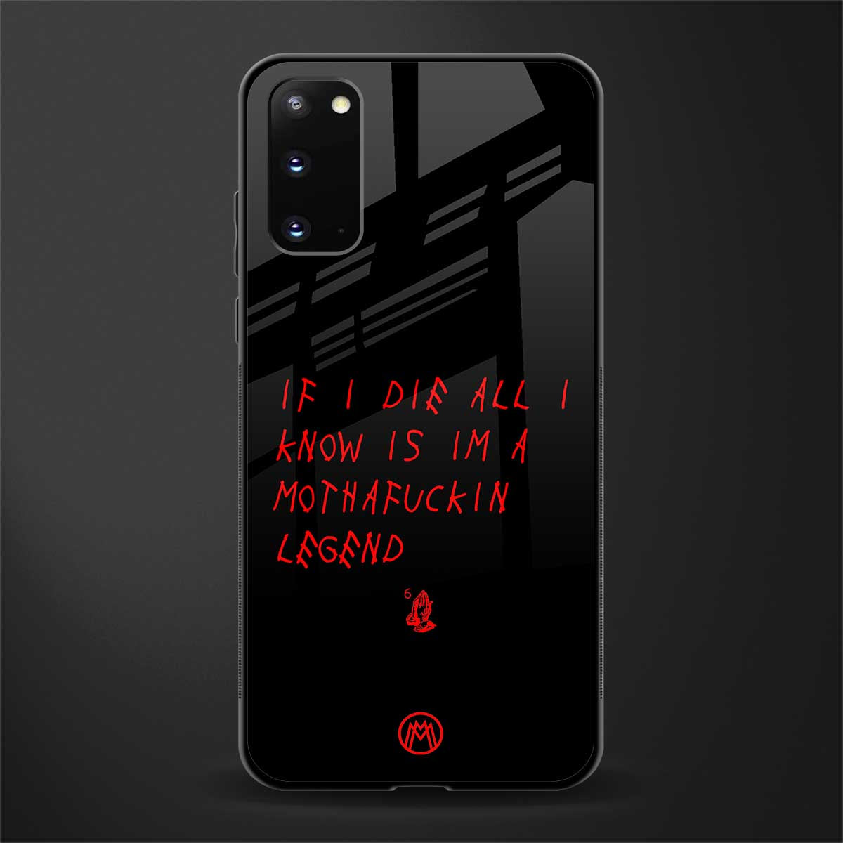 i am a legend glass case for samsung galaxy s20