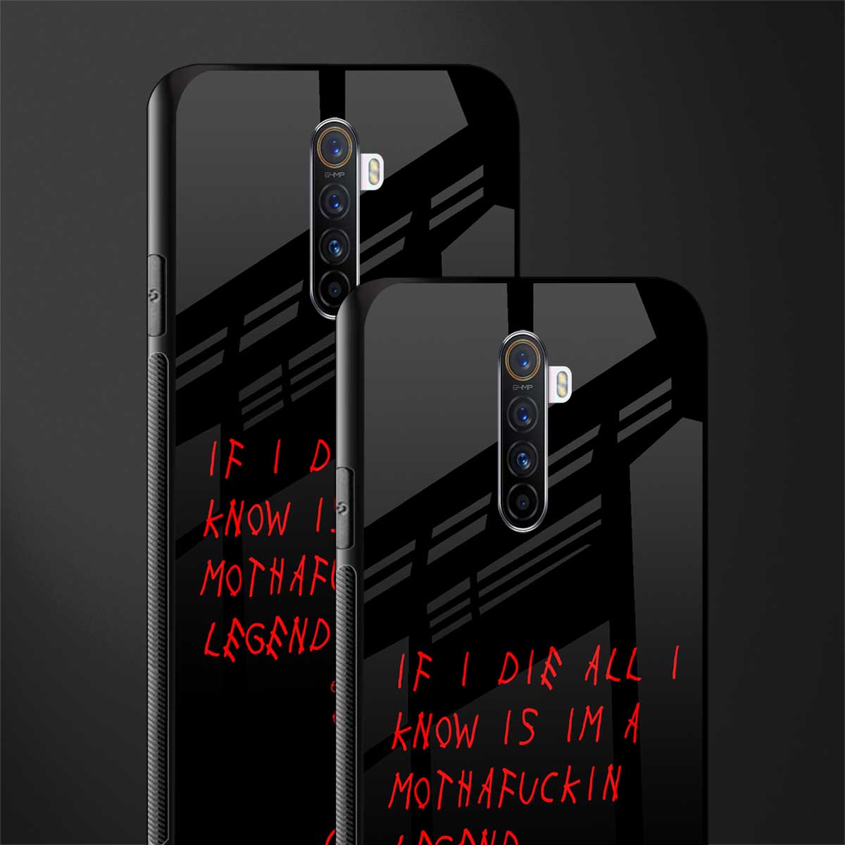 i am a legend glass case for realme x2 pro