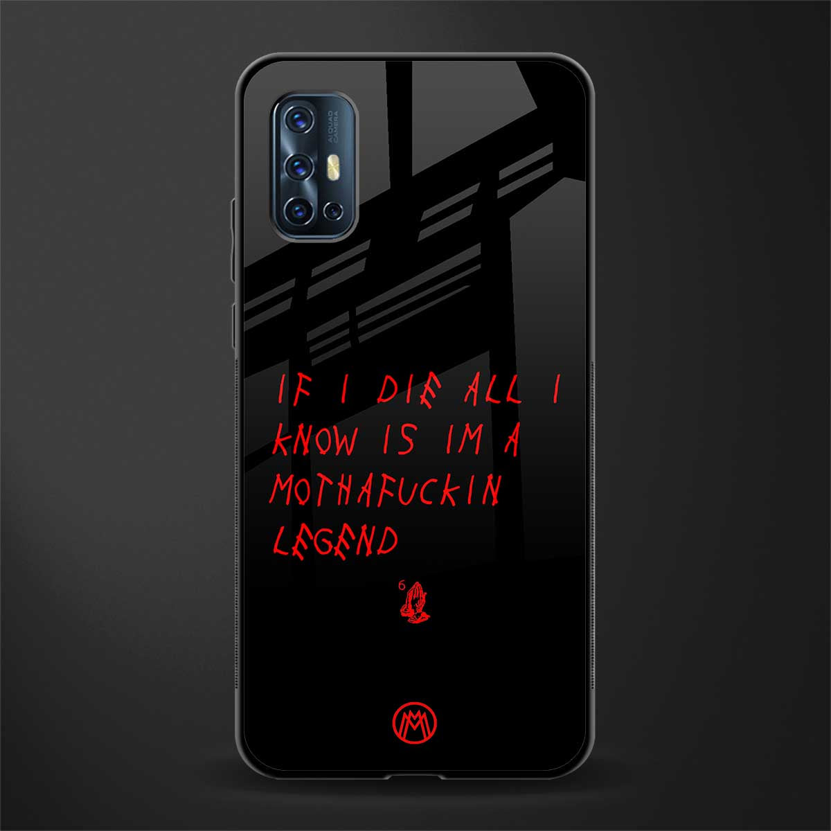 i am a legend glass case for vivo v17