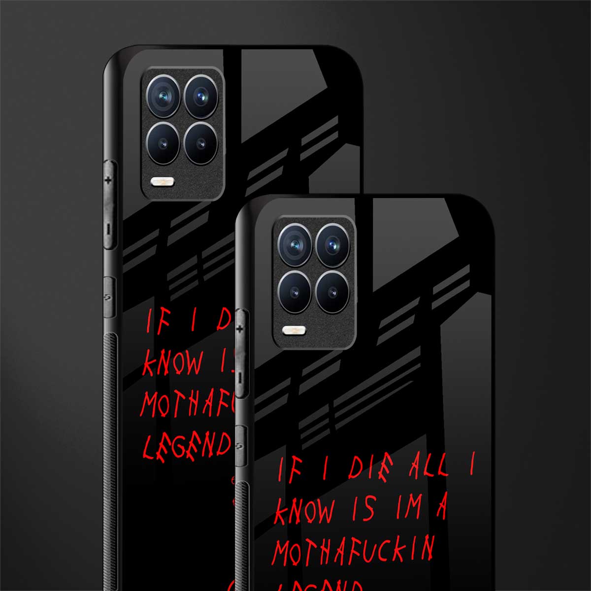 i am a legend glass case for realme 8 4g