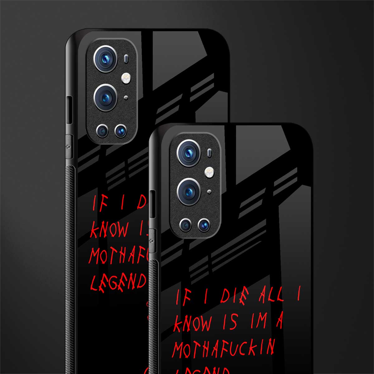 i am a legend glass case for oneplus 9 pro
