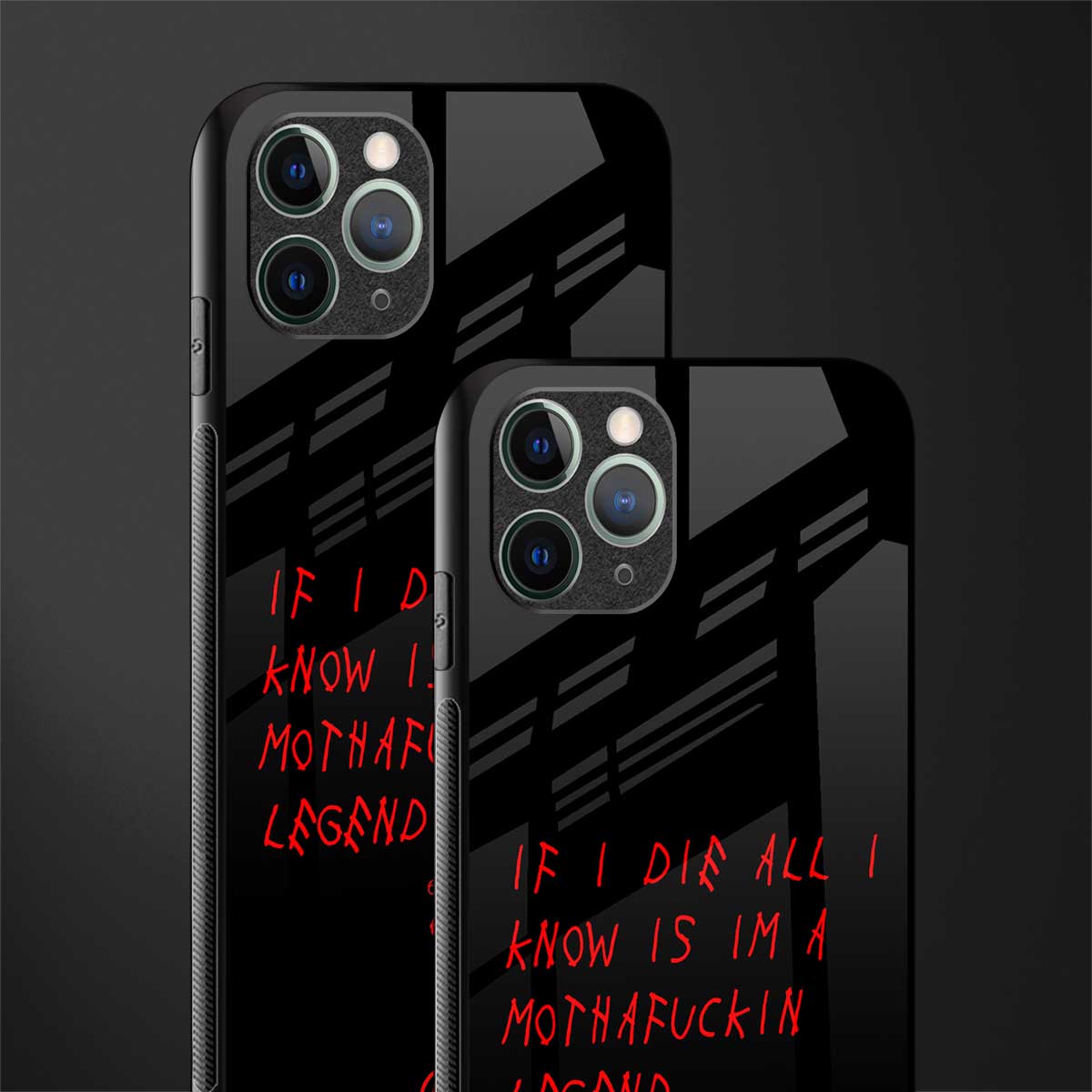 i am a legend glass case for iphone 11 pro