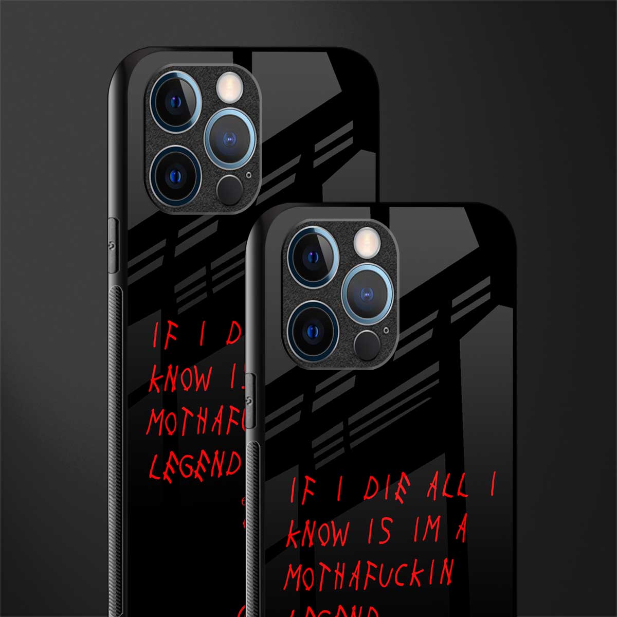 i am a legend glass case for iphone 12 pro
