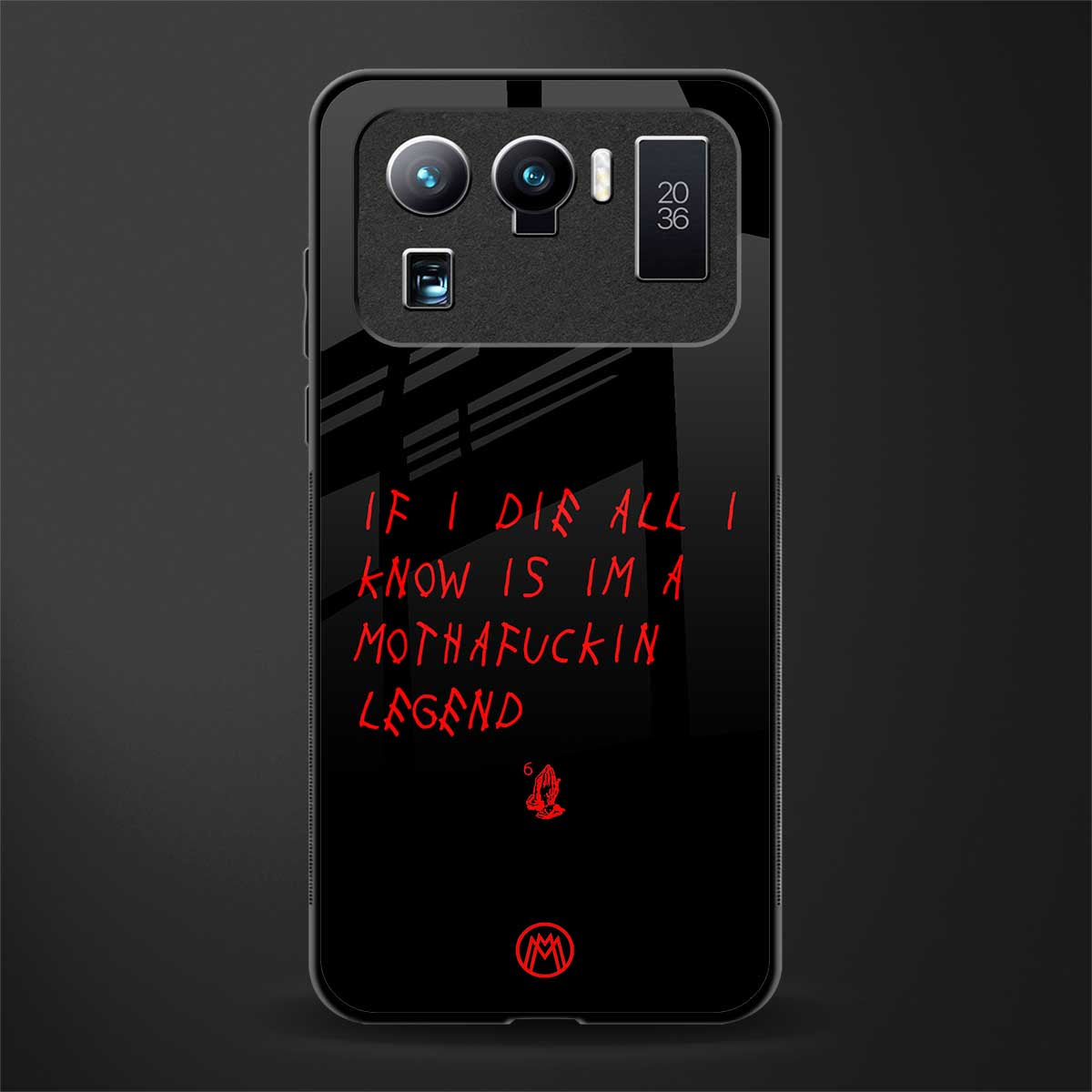 i am a legend glass case for mi 11 ultra 5g