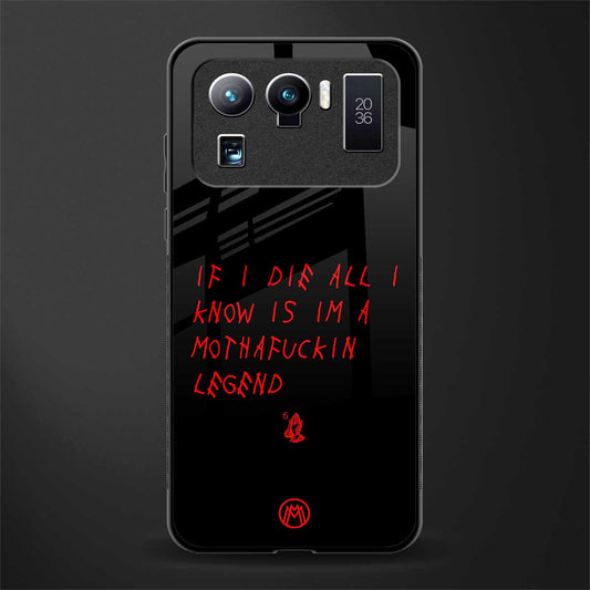 i am a legend glass case for mi 11 ultra 5g