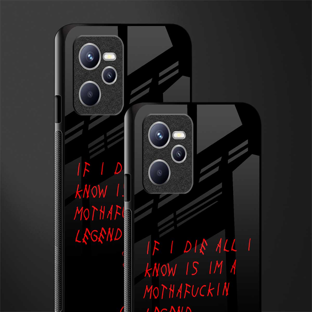 i am a legend glass case for realme c35