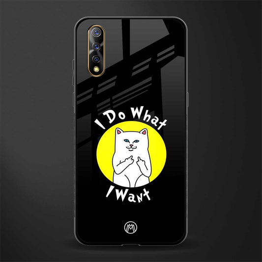 i do what i want glass case for vivo z1x