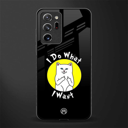 i do what i want glass case for samsung galaxy note 20 ultra 5g