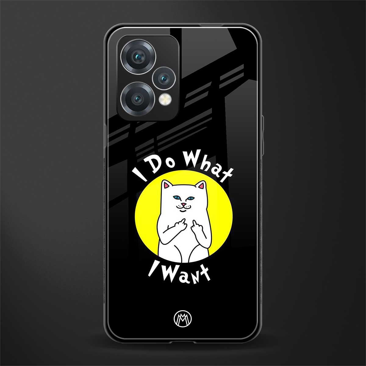 i do what i want back phone cover | glass case for oneplus nord ce 2 lite 5g
