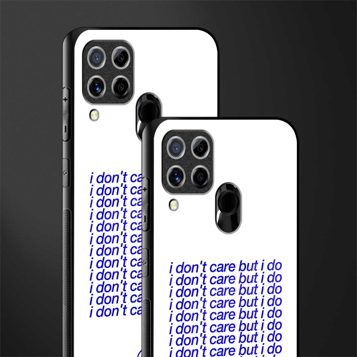 i don't care but i do glass case for realme c15 image-2